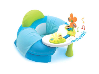 Дитяче крісло Smoby Toys Cotoons з ігровою панеллю Блакитне 110210 Дитяче крісло Smoby Toys Cotoons з ігровою панеллю Блакитне 110210