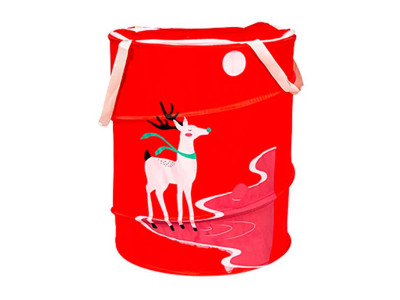 Кошик для іграшок з малюнком тварини 45*35см BT-TB-0020_Red Кошик для іграшок з малюнком тварини 45*35см BT-TB-0020_Red