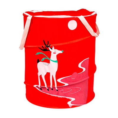 Кошик для іграшок з малюнком тварини 45*35см BT-TB-0020_Red