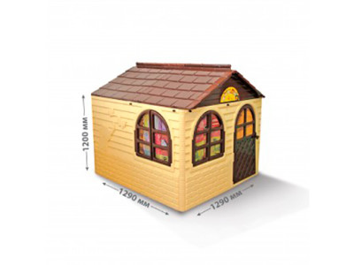 DOLONI-TOYS "Будиночок зі шторками" 02550/2