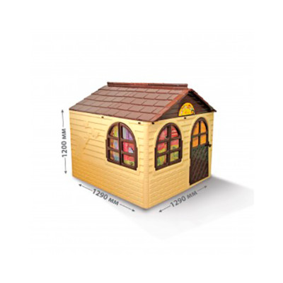 DOLONI-TOYS "Будиночок зі шторками" 02550/2