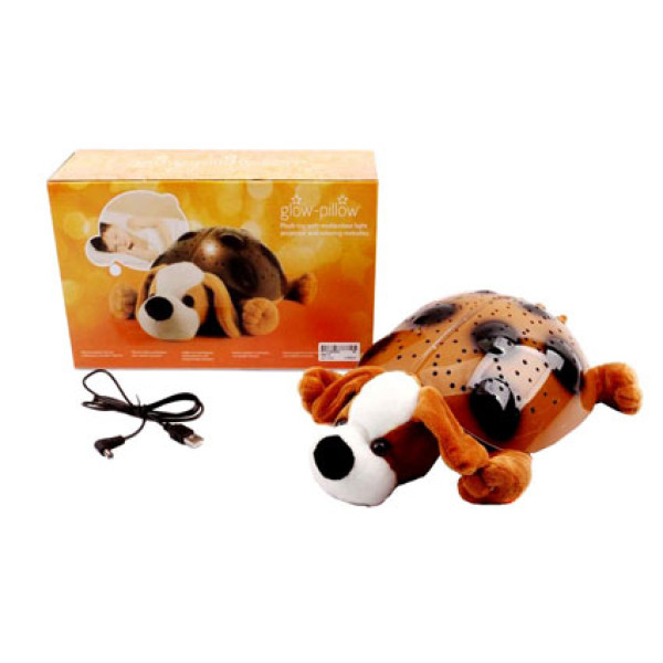 Нічник Собачка "Зоряне небо" музичний нічник 699-16 Нічник Собачка "Зоряне небо" музичний нічник 699-16