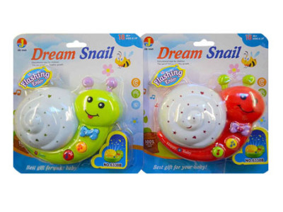 Нічник "Равлик" проектор зоряного неба музичний 6338B