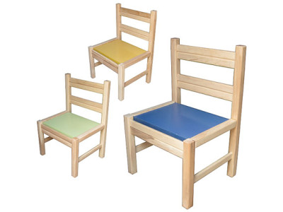 Стілець для дитсадка маленький фарбований 171886 Стілець для дитсадка маленький фарбований 171886