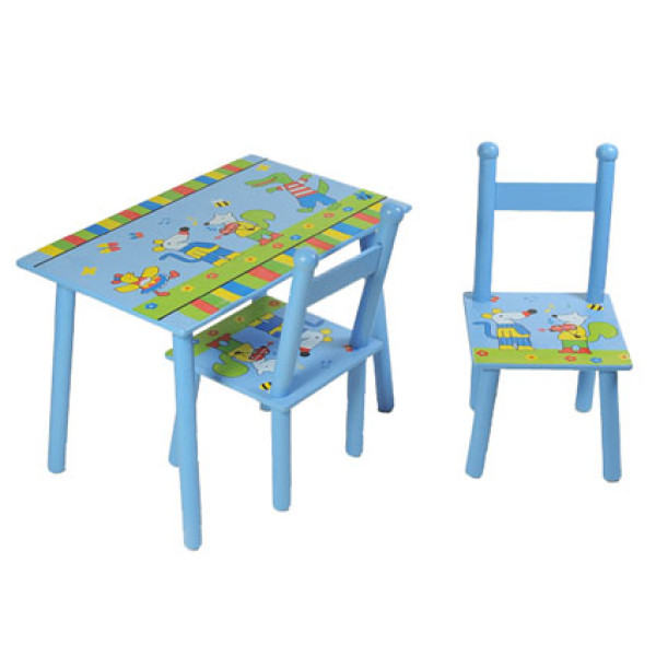 Стіл + 2 стільці "Мишки" W02-884(H911)