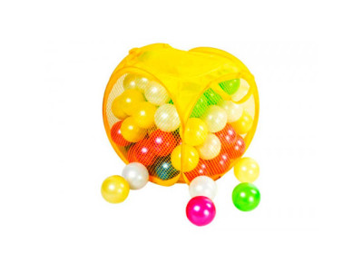 Кульки великі для басейну 80 шт. перламутрові 467 в.6 Кульки великі для басейну 80 шт. перламутрові 467 в.6