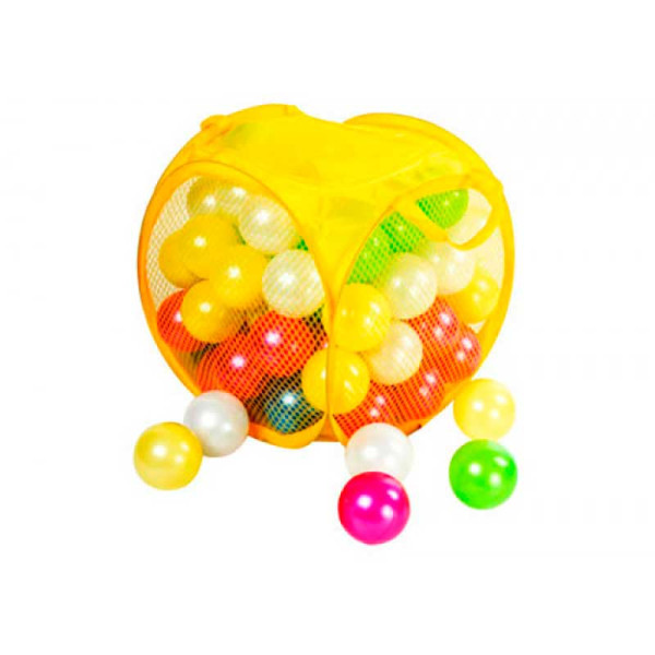 Кульки великі для басейну 80 шт. перламутрові 467 в.6