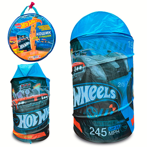 Кошик для іграшок Hot Wheels у сумці - 49*49*3 см р-р іграшки - 43*43*60 с D-3517
