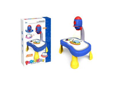 Дитячий стіл для малювання "НЛО" з проектором 6635 Дитячий стіл для малювання "НЛО" з проектором 6635