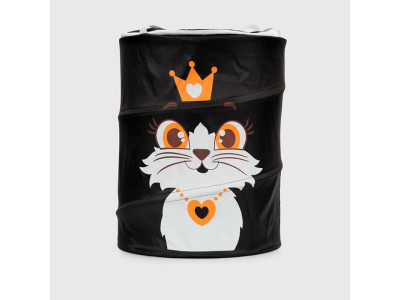 Кошик для іграшок з малюнком тварини 45*35см BT-TB-0020_Black