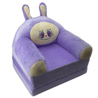 Дитяче крісло-диван Лабубу розкладне м'яке 0402_Violet
