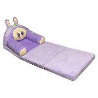 Дитяче крісло-диван Лабубу розкладне м'яке 0402_Violet