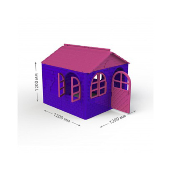 Дитячий будиночок зі шторками 02550/1