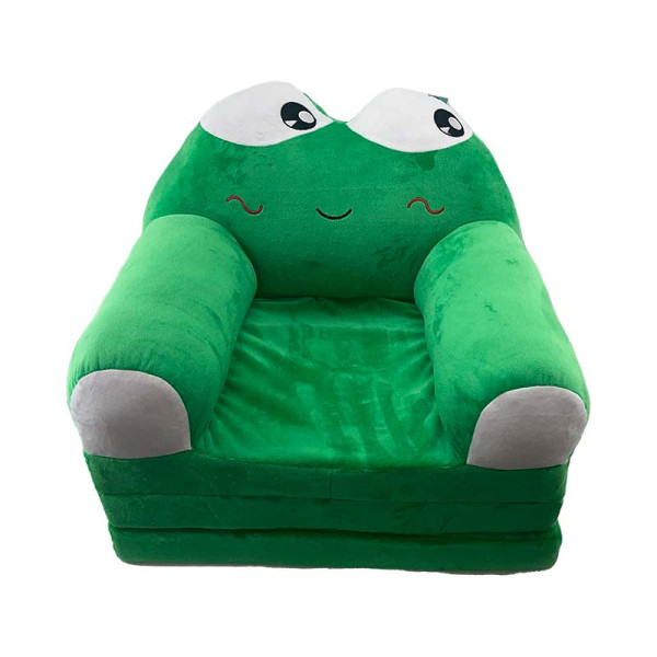 Дитяче крісло-диван НікоМ Жабка 120х51х35 см 0390 Дитяче крісло-диван НікоМ Жабка 120х51х35 см 0390