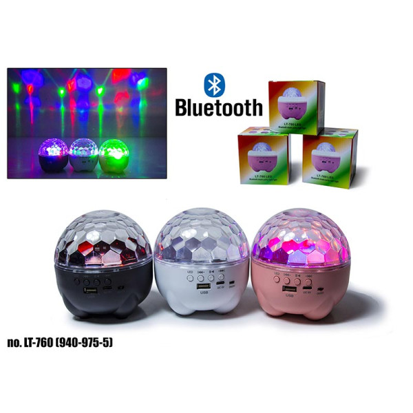 Нічник LED Bluetooth LT-760