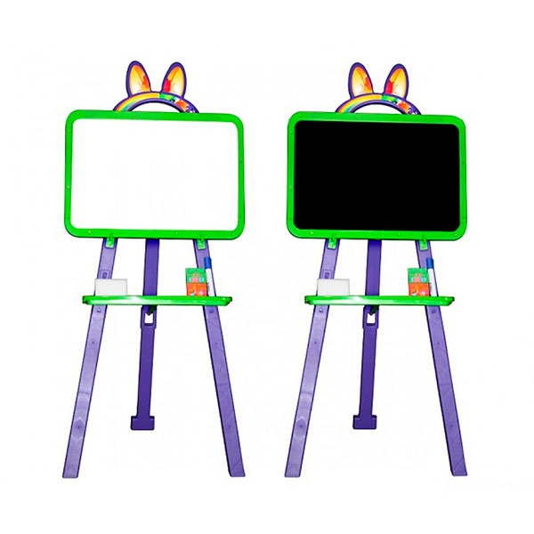 Дошка для малювання магнітна салатово-фіолетова 013777/6