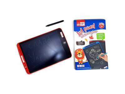 Планшет для малювання LCD Writing Tablet 12 монохромний 1202 Планшет для малювання LCD Writing Tablet 12 монохромний 1202