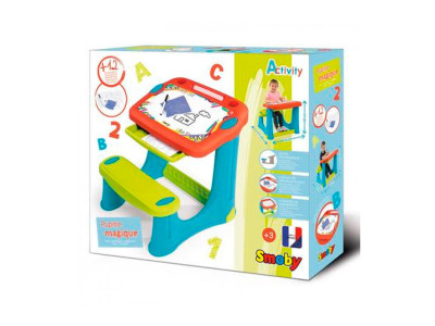 Парта-дошка "Магічна" з 12 аксес. 56 х 57 х 52 см оранжева 3+ 420221 Парта-дошка "Магічна" з 12 аксес. 56 х 57 х 52 см оранжева 3+ 420221