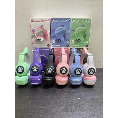 Бездротові навушники з вушками 6 кольорів в асортименті VIV-23M