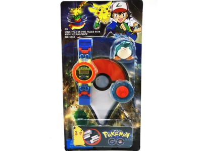 Годинник-конструктор "Pokemon GO" з фігуркою BT-PG-0013