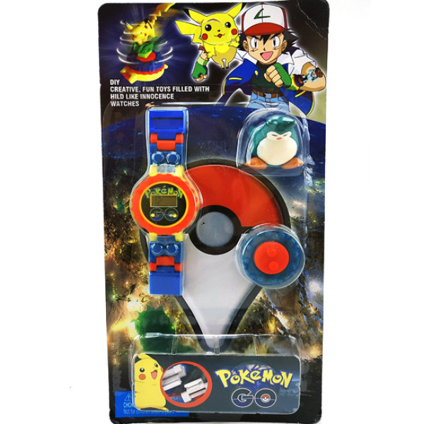 Годинник-конструктор "Pokemon GO" з фігуркою BT-PG-0013