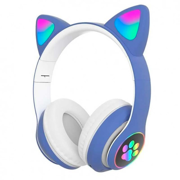 Навушники CAT з вушками Y08M_Blue
