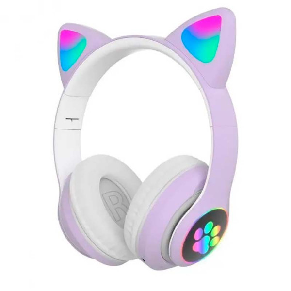 Навушники CAT з вушками Y08M_White Навушники CAT з вушками Y08M_White