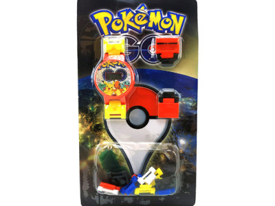 Годинник-конструктор "Pokemon GO" BT-PG-0012