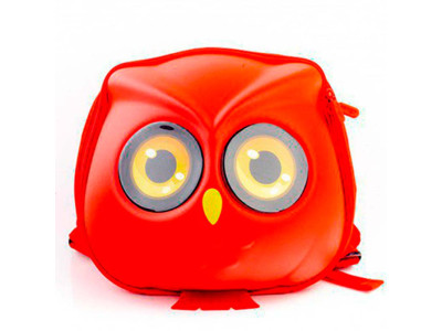 Рюкзак дитячий Supercute Сова червоний SF040-a