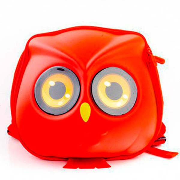 Рюкзак дитячий Supercute Сова червоний SF040-a