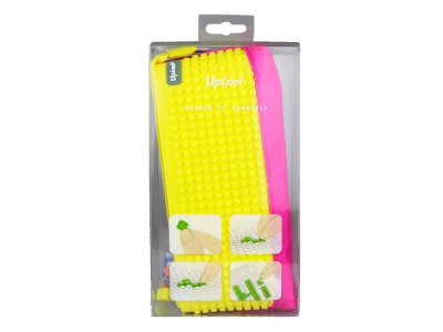 Пенал Upixel Фуксія жовтий WY-B002B-A