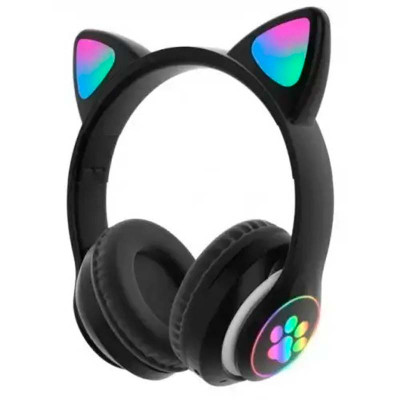Навушники CAT з вушками Y08M_Black Навушники CAT з вушками Y08M_Black