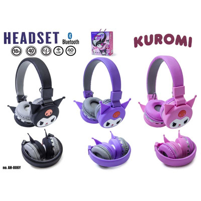 Дитячі бездротові Навушники Куромі Kuromi AH-806Y