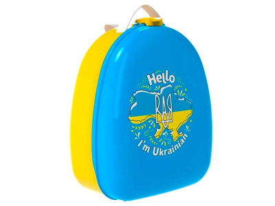 Детячий рюкзак ТехноК 27 см пластиковий 8379_Blue-Yellow