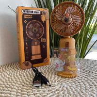 Ручний Вентелятор Капібара №3 з акумулятором K0105