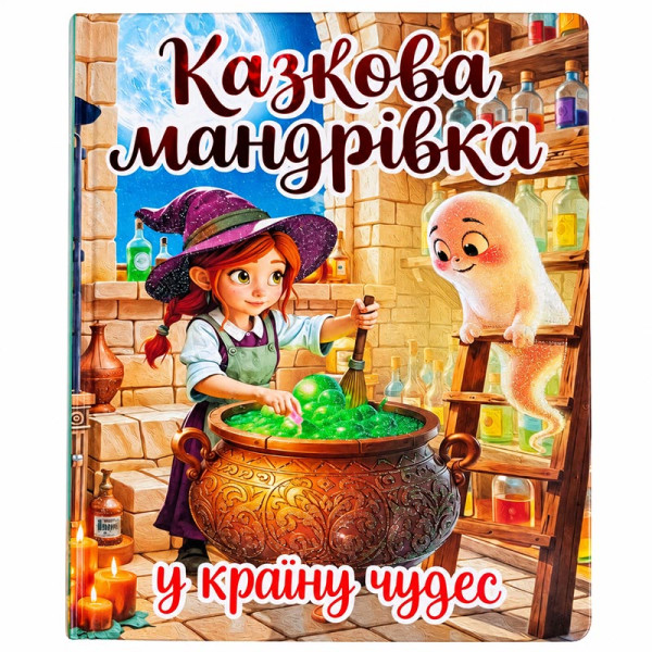 Дитяча книга Казкова мандрівка у країну чудес 090784