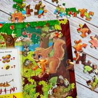 Книги-пазли Пегас Вчимося граючи 6 пазлів 669501_Хто де живе Книги-пазли Пегас Вчимося граючи 6 пазлів 669501_Хто де живе