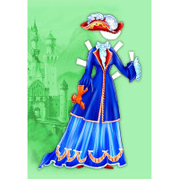 Одягни ляльку Принцеса Книжковий Хмарочос 4157
