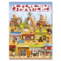 Книга ребус Глорія Країна розваг. Цікаві знахідки. Червона 369715