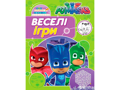 PJ Masks. Веселі ігри (салатова) 629055 PJ Masks. Веселі ігри (салатова) 629055