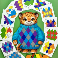 Пазл-вкладка Ubee UBEE "Гепард" з дерева ПСД289 Пазл-вкладка Ubee UBEE "Гепард" з дерева ПСД289