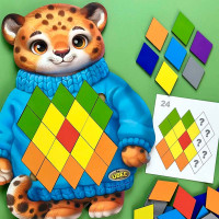 Пазл-вкладка Ubee UBEE "Гепард" з дерева ПСД289 Пазл-вкладка Ubee UBEE "Гепард" з дерева ПСД289