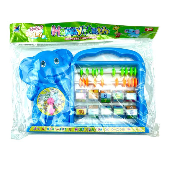 Рахівничка "Слоник" 838-11_Blue Рахівничка "Слоник" 838-11_Blue