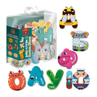 Гра розвиваюча Vladi Toys Диво-букви Абетка магнітна VT5411-18