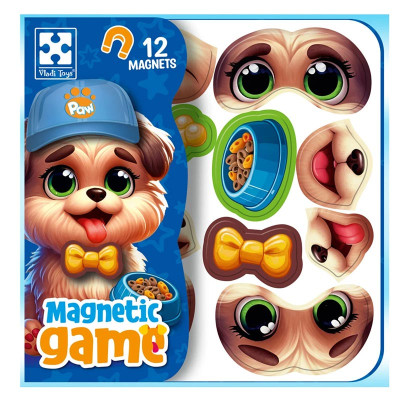 Розвиваюча гра Vladi Toys "Емоції Песика" магнітна VT3220-04