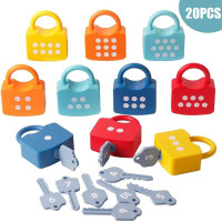 Ігровий набір замки з цифрами розвиваючий TNWX-7925