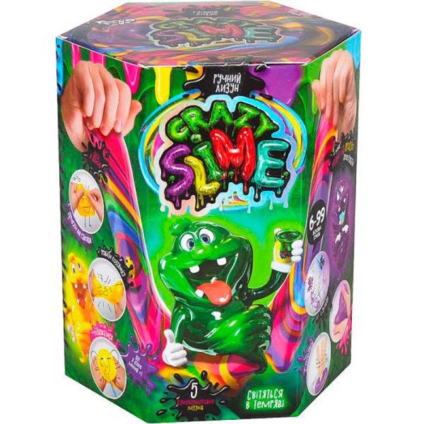 Безпечний освітній набір "Crazy Slime" для проведення дослідів SLM-01-01U