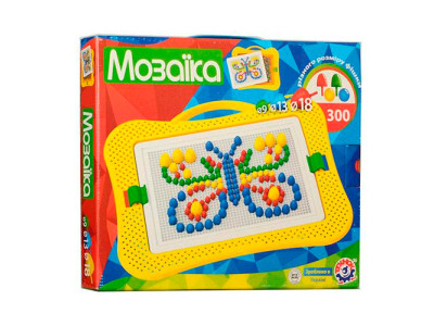Мозаїка для дітей Технок Метелик 300 деталей 2100