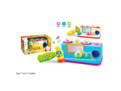 Іграшка для самих маленьких стукалка зі світлом та звуком 332 Іграшка для самих маленьких стукалка зі світлом та звуком 332