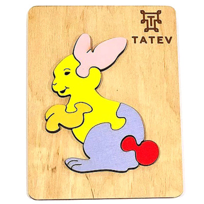 Пазл Заєць .0114